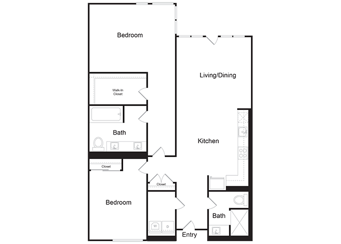 Suite A Floorplan