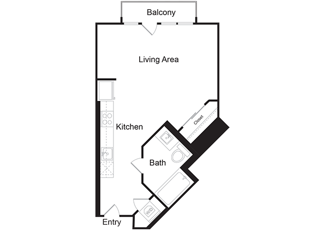 Suite A Floorplan