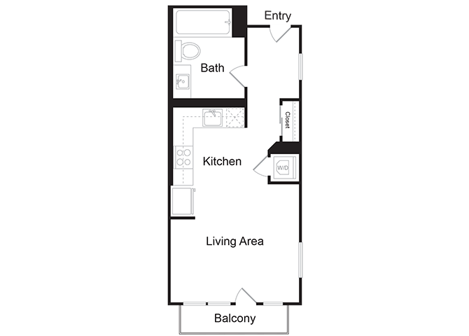 Suite A Floorplan