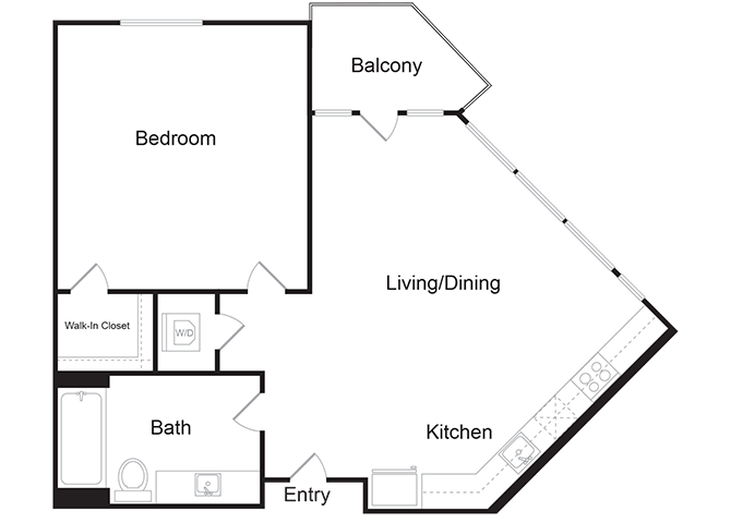 Suite A Floorplan