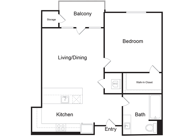 Suite A Floorplan