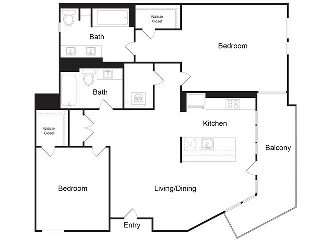 Suite A Floorplan