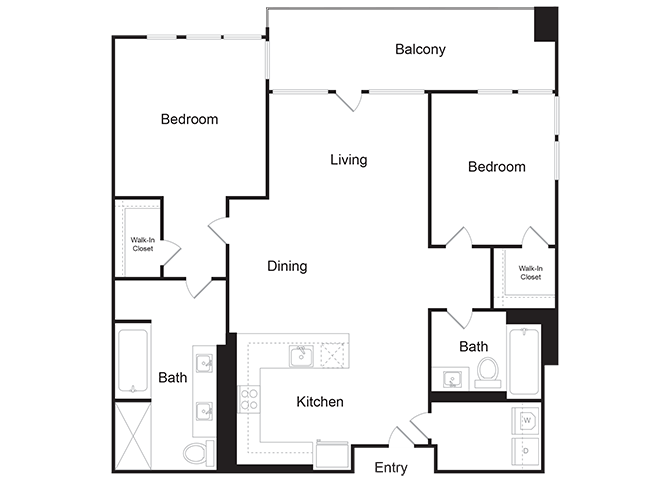 Suite A Floorplan