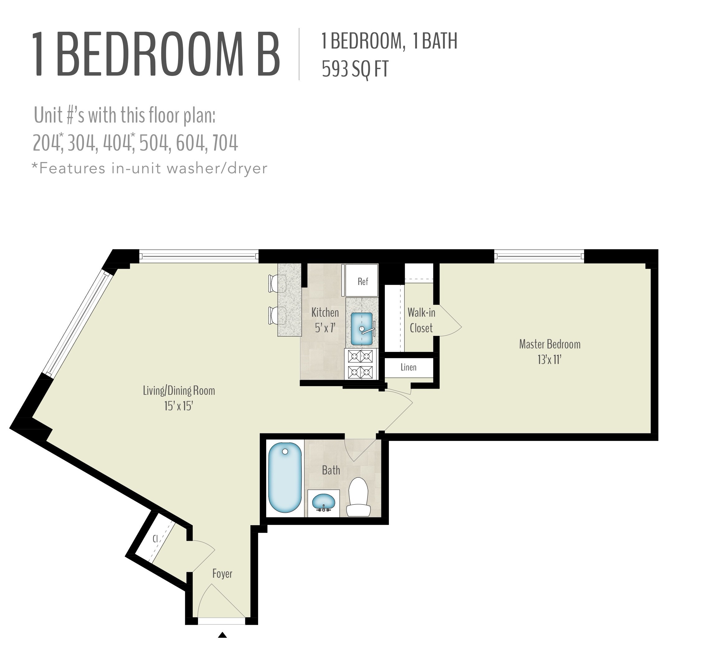 1 Bedroom Image