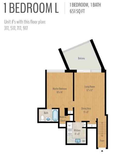 1 Bedrooms Image