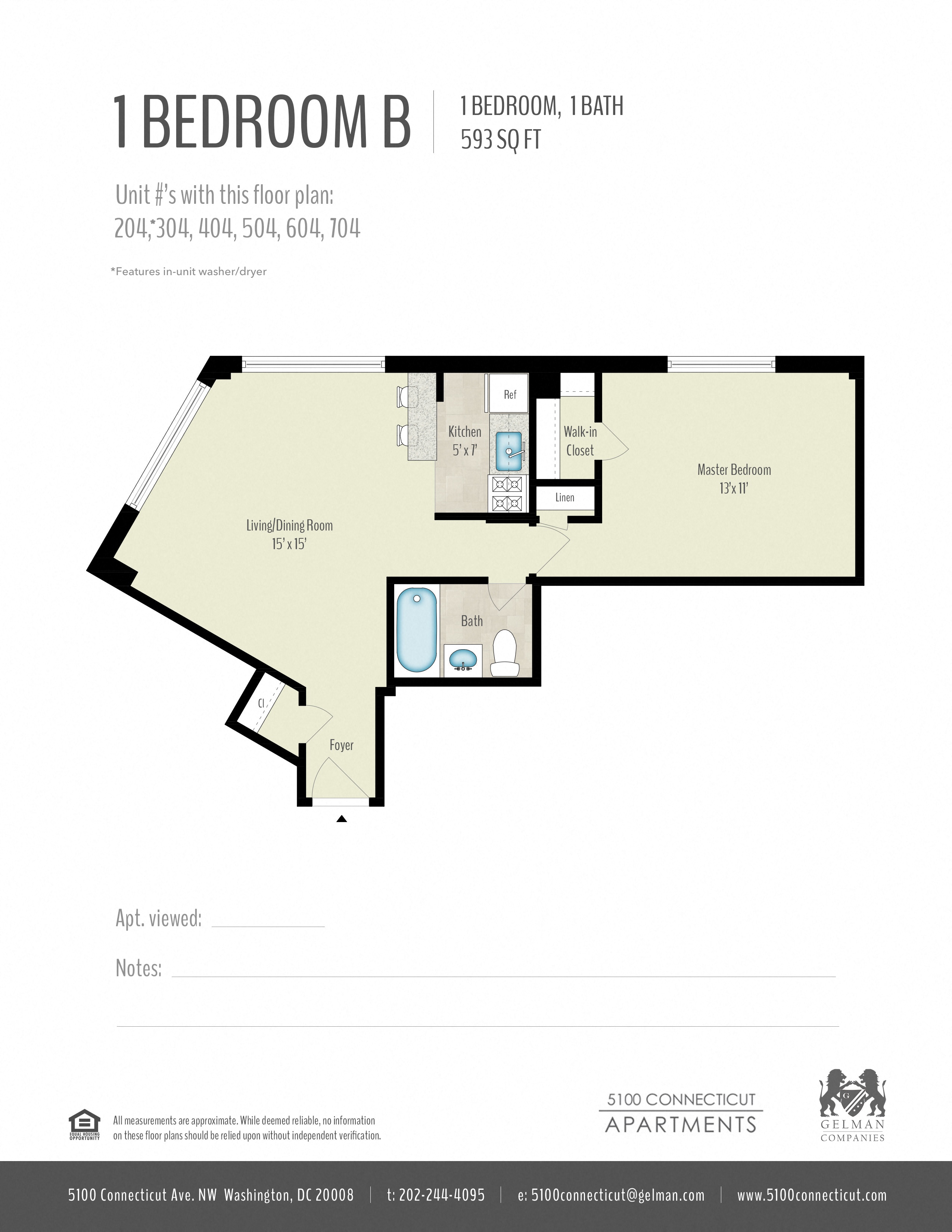 1 Bedroom Image