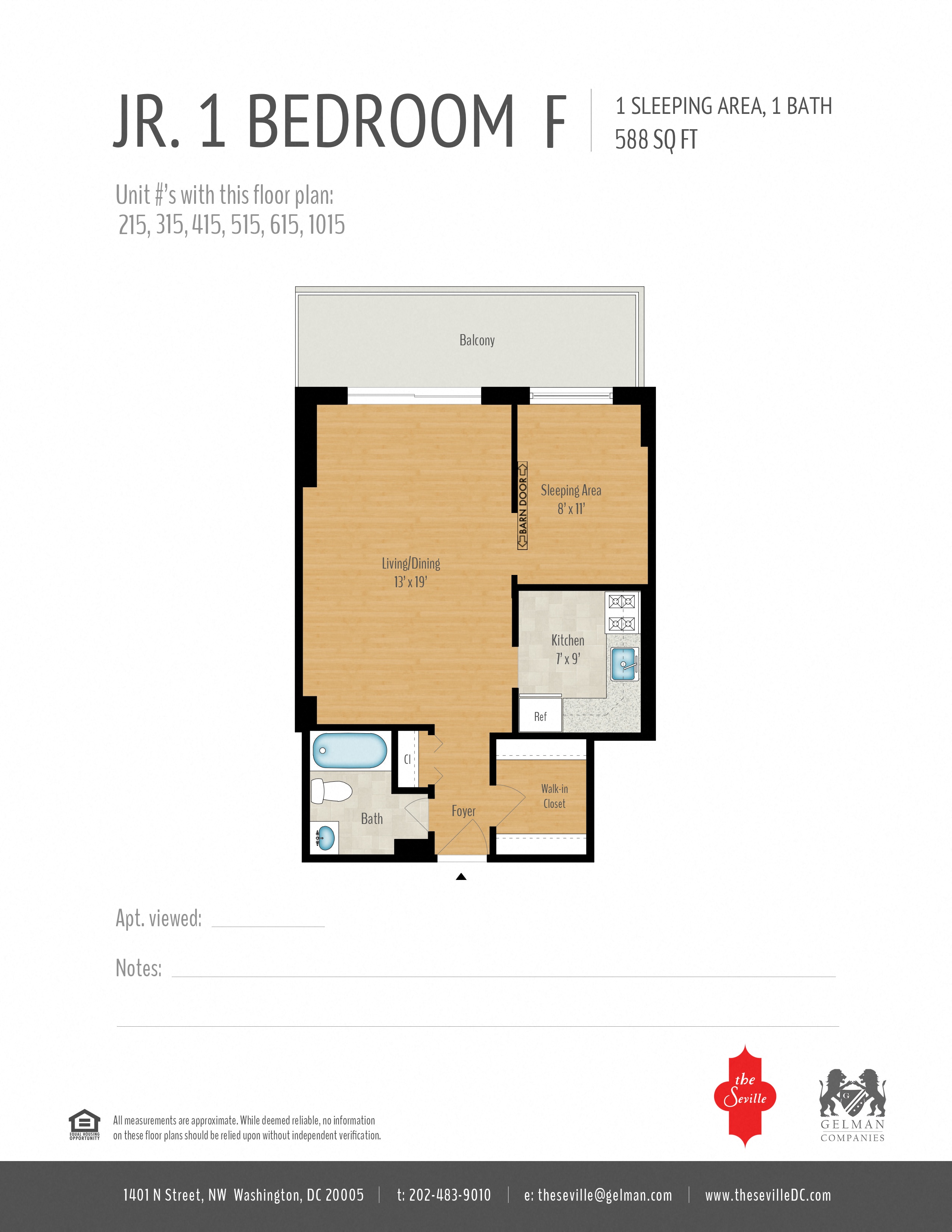 Junior 1-Bedroom Image