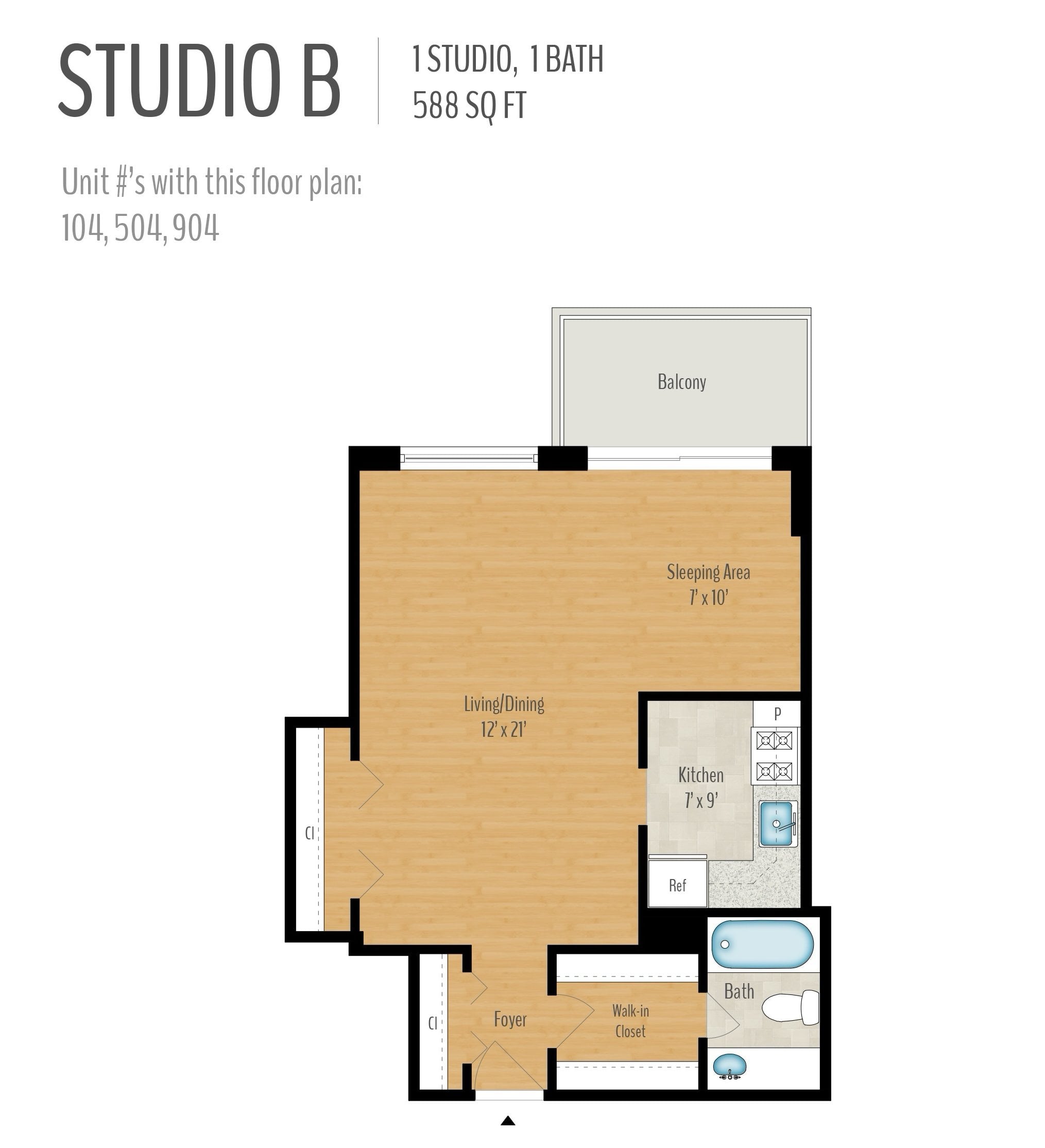 Junior 1-Bedroom Image
