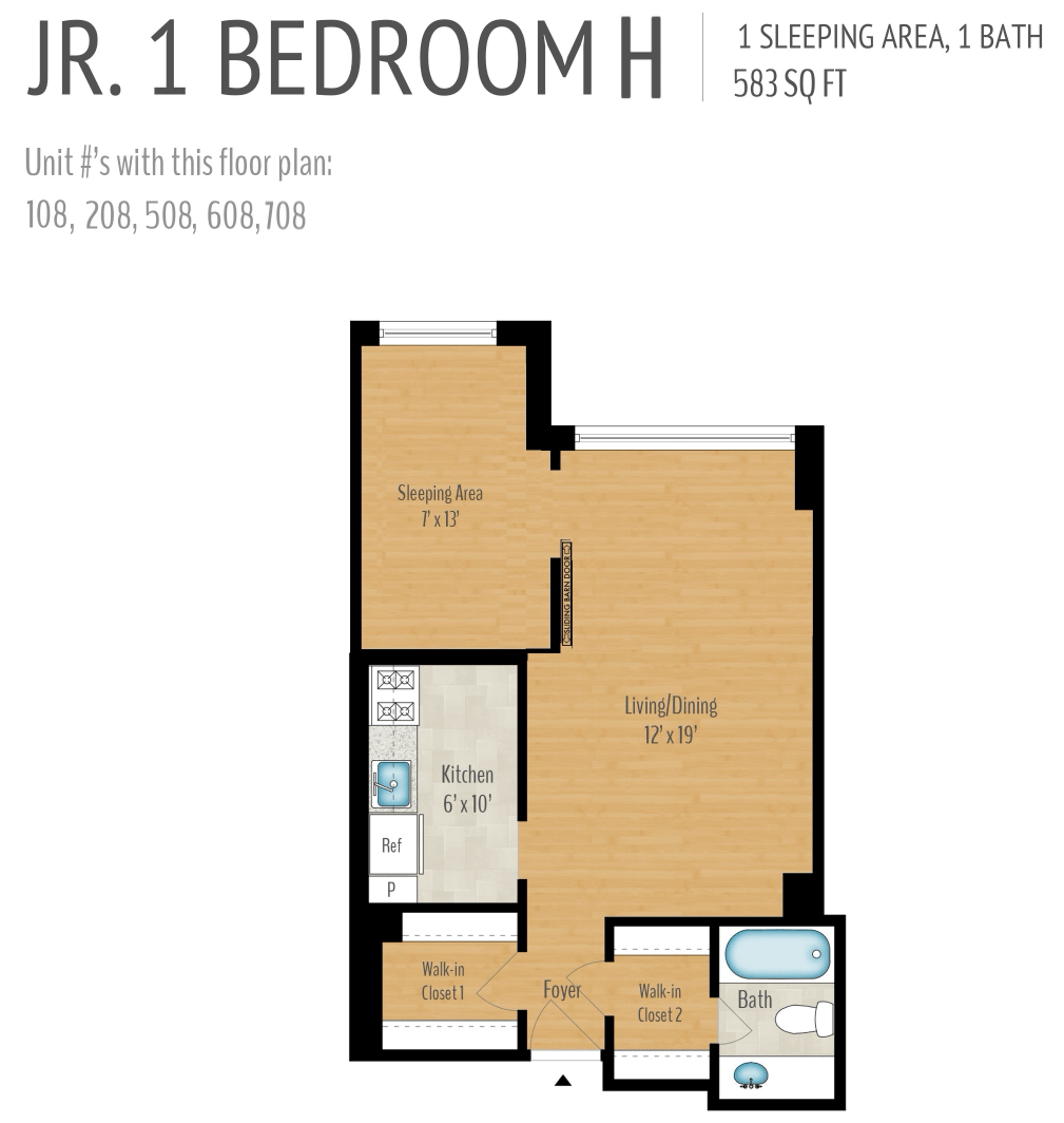 Junior 1-Bedroom Image