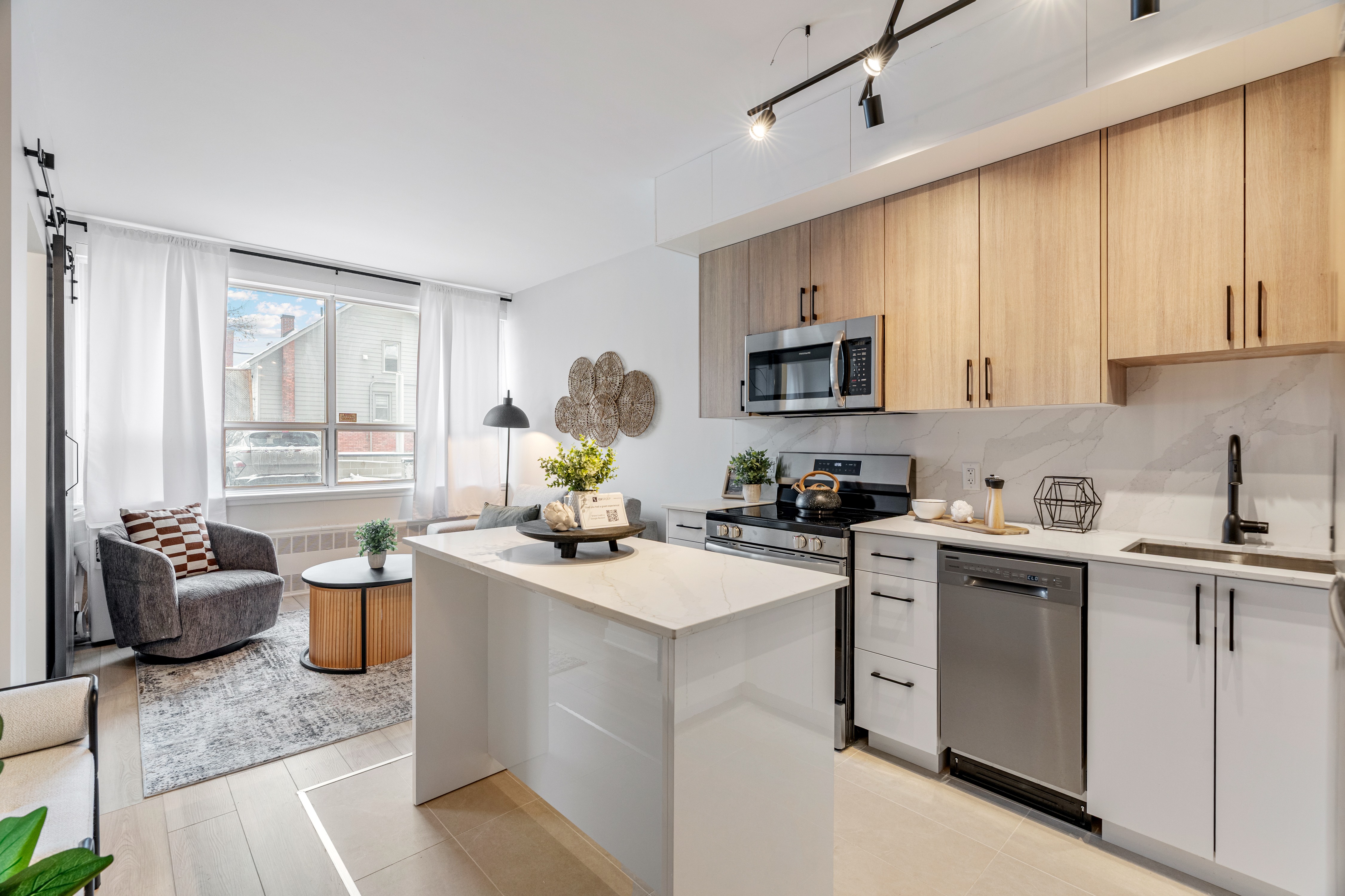 Cuisine dans un appartement