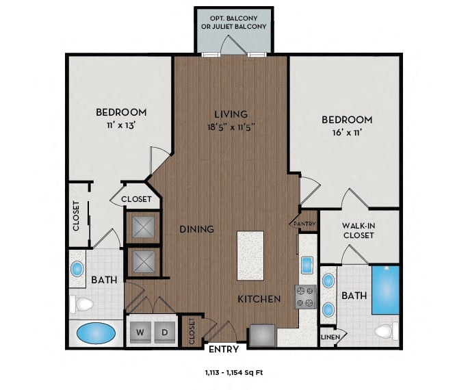 Expanded Floorplan