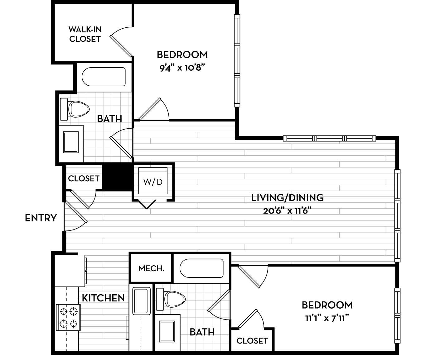 835 Sq Ft