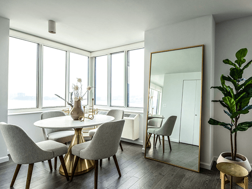 NYC luxury apartment interior