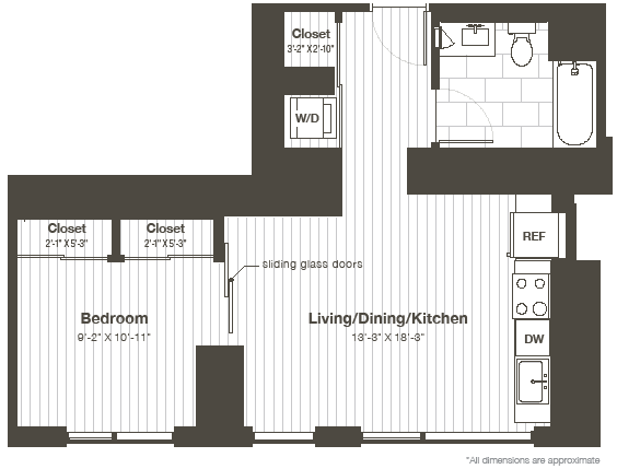 Unit 1106 floor plan