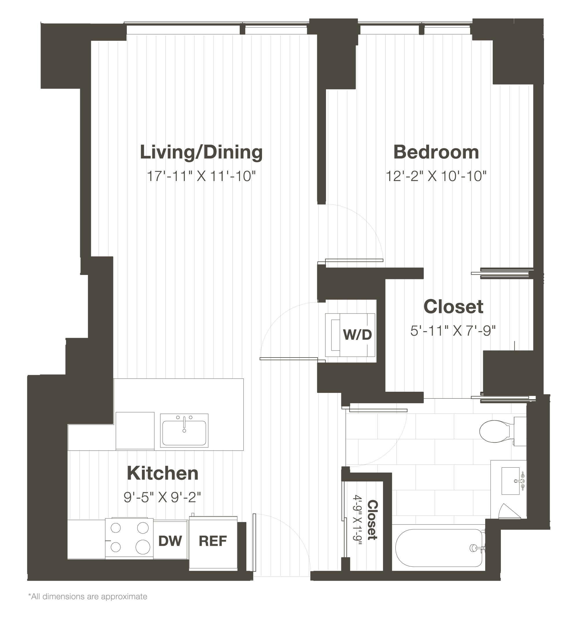 Unit 0807 floor plan
