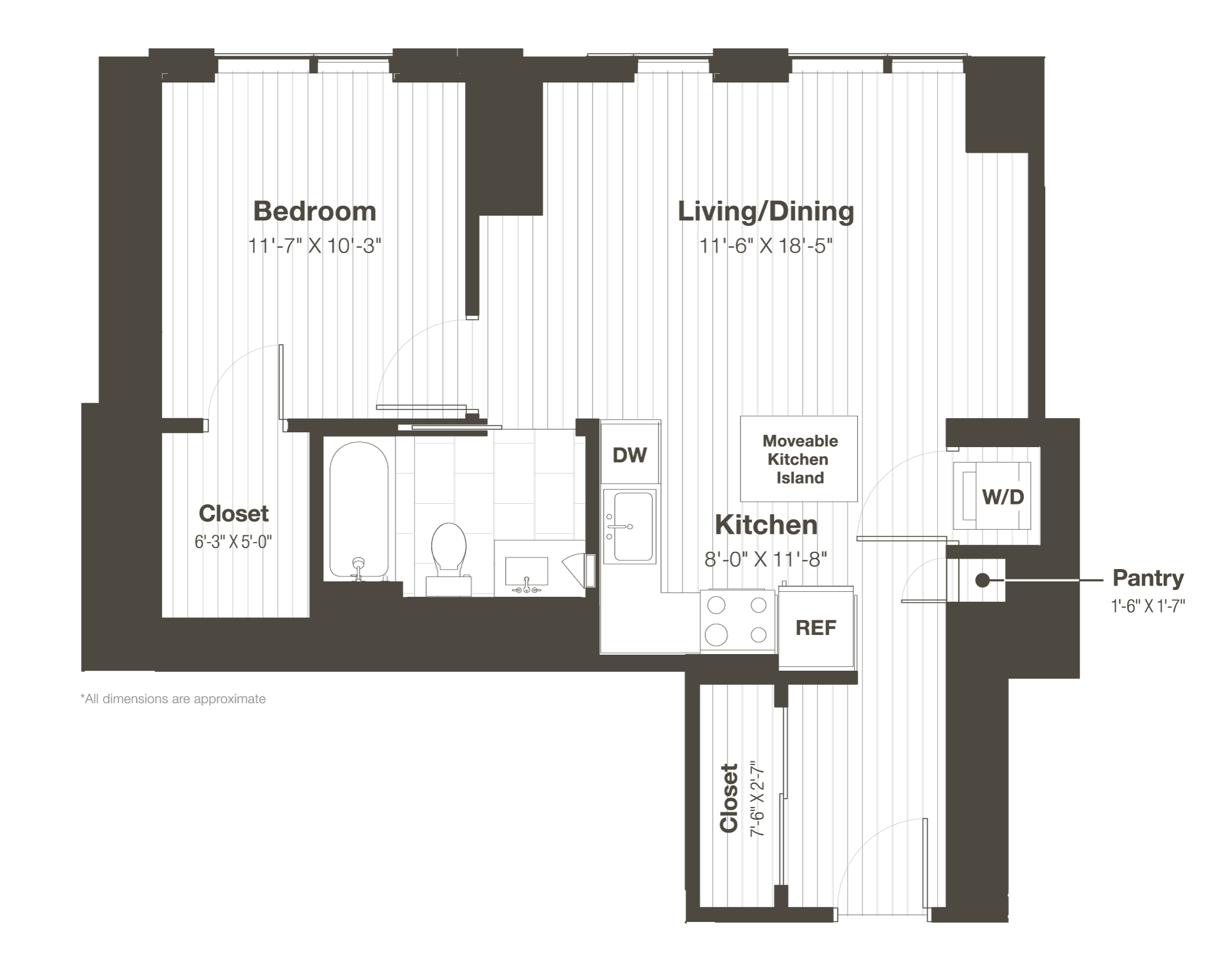 Unit 3405 floor plan