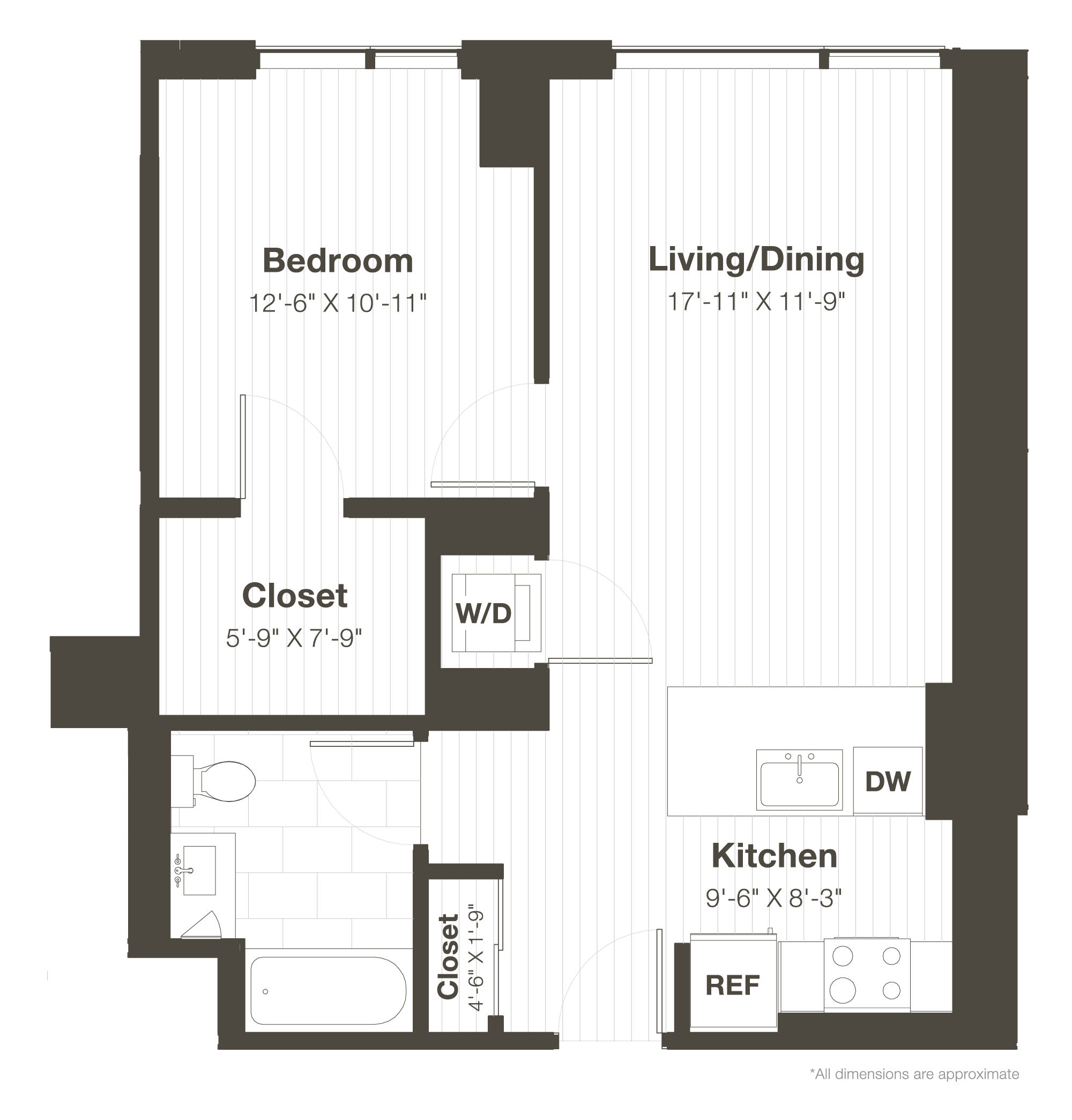 Unit 2109 floor plan