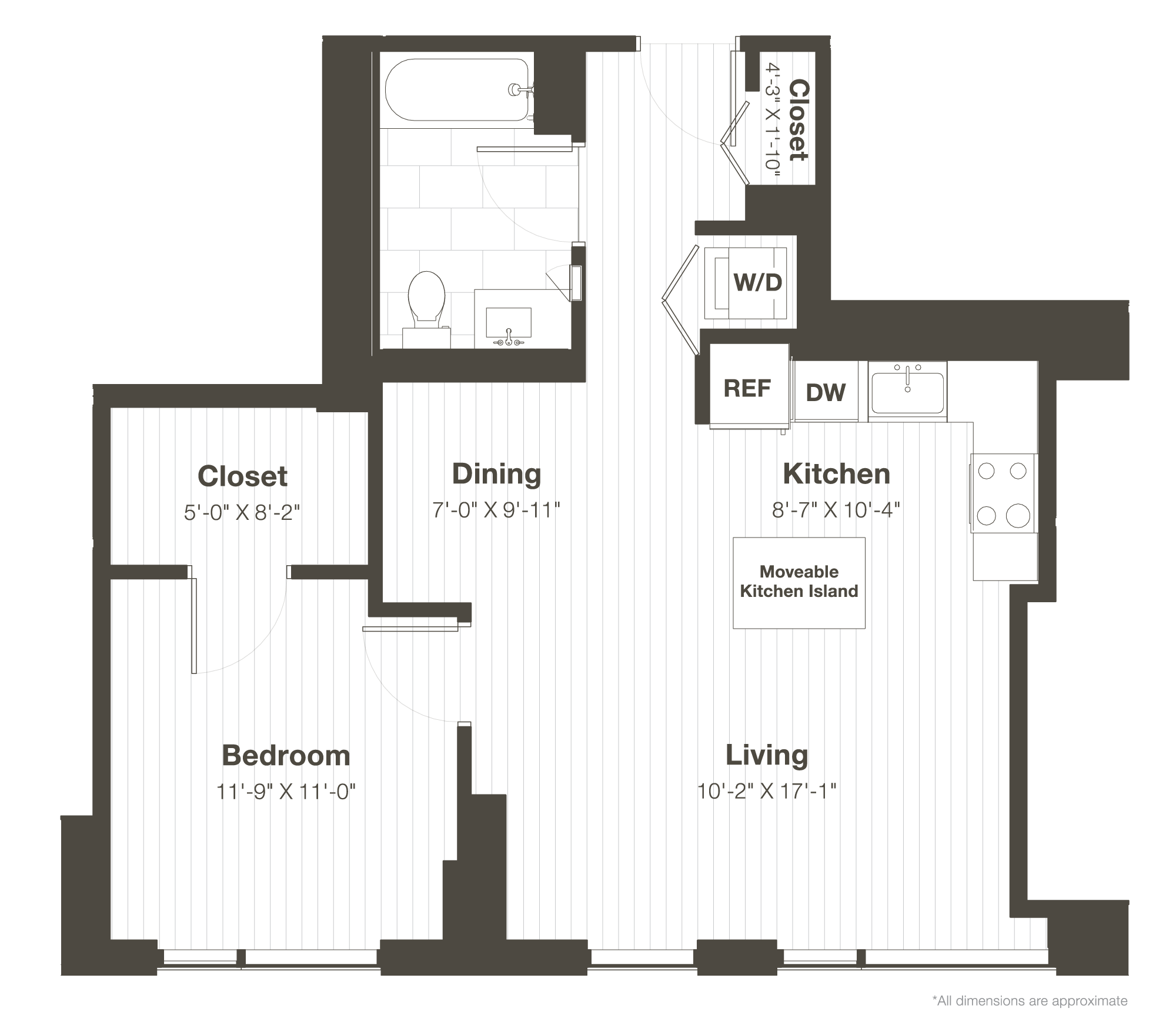 Unit 3210 floor plan