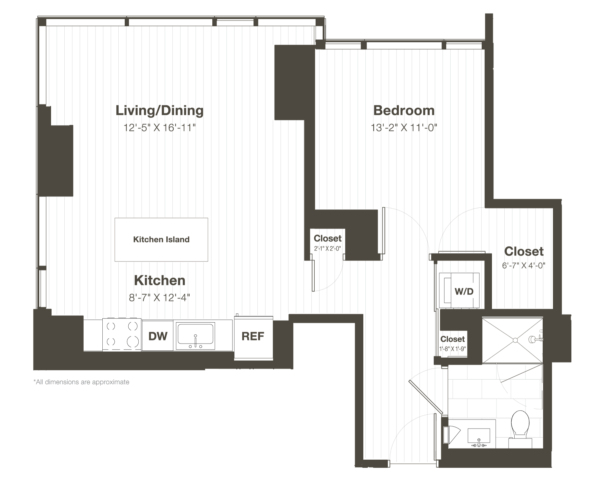 Unit 3101 floor plan