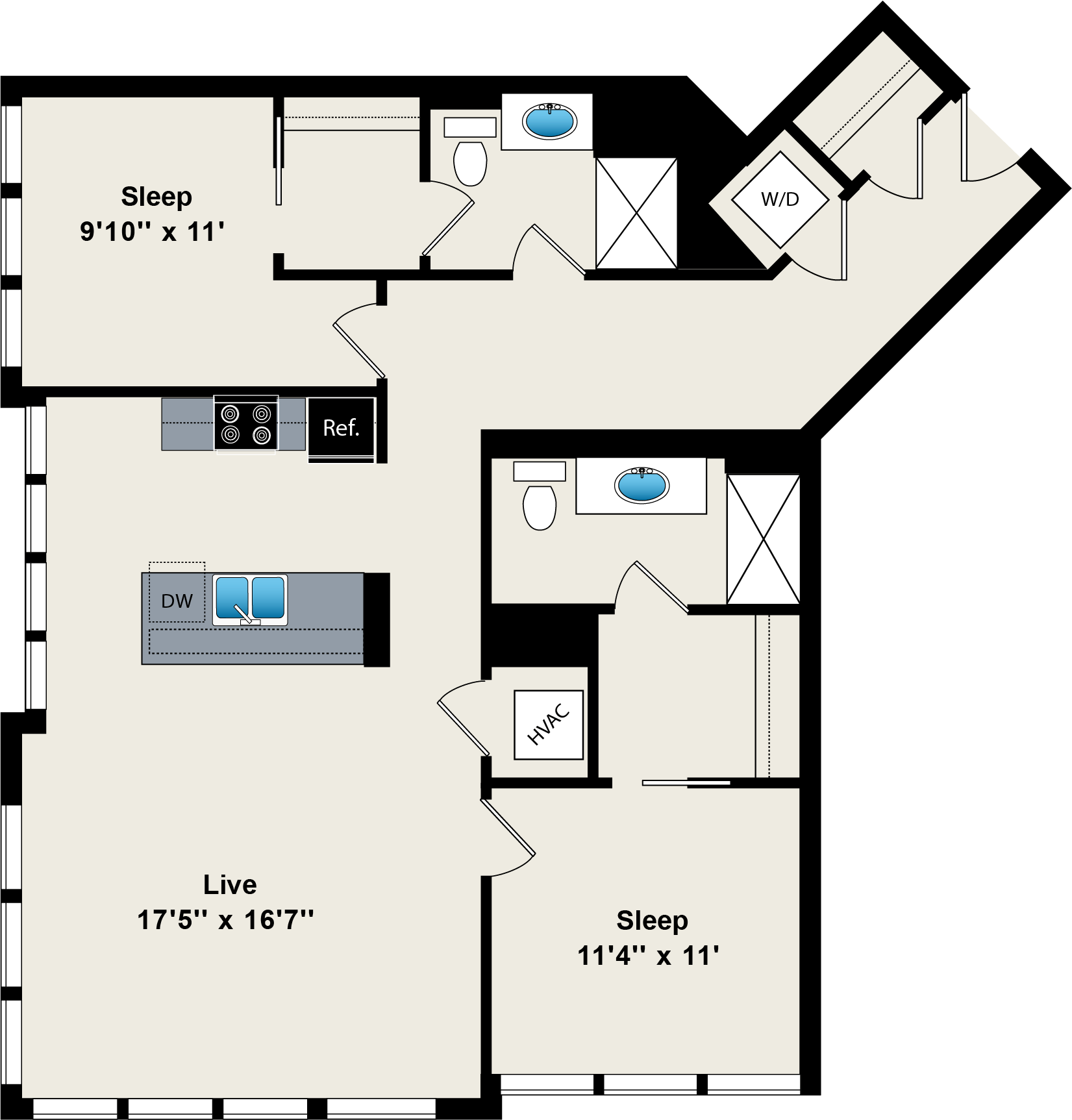Unit 2-0213 floor plan