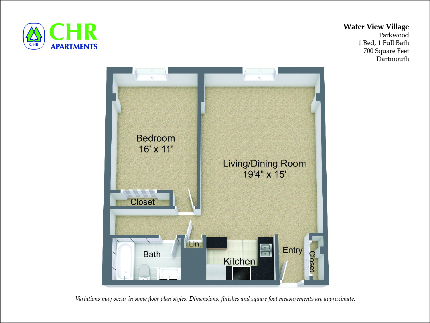 תמונה של הנכס: Unit PW-510, Water View Village, Framingham