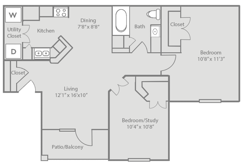 Apartments in Conroe, TX | Hawthorne Ridge Apartments Wales