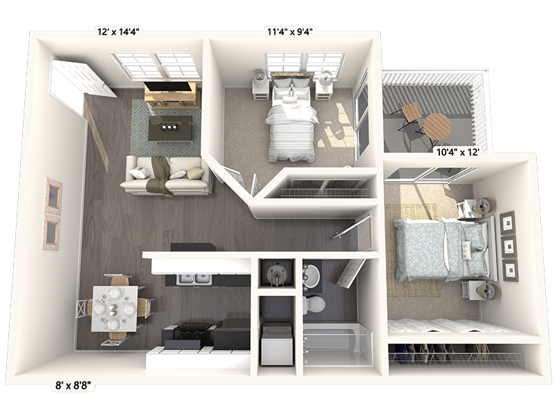 The Paddock Place Apartments