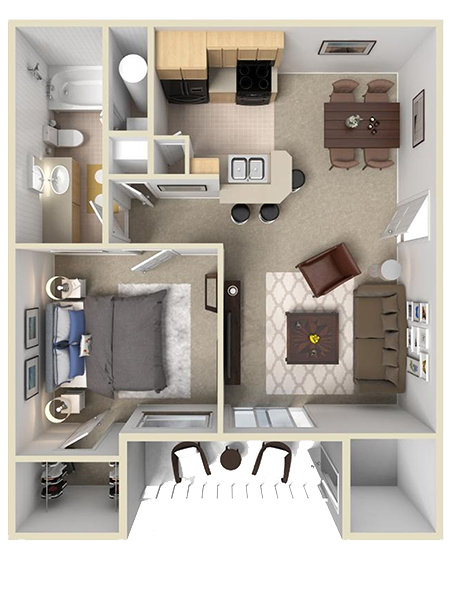 Broadmoor Apartments, Henrico, Virginia The Washington