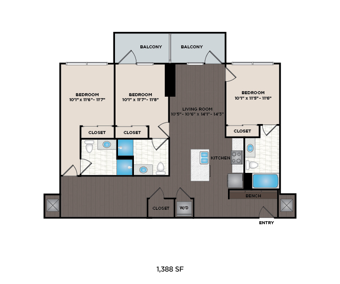 33F3 Floor Plan