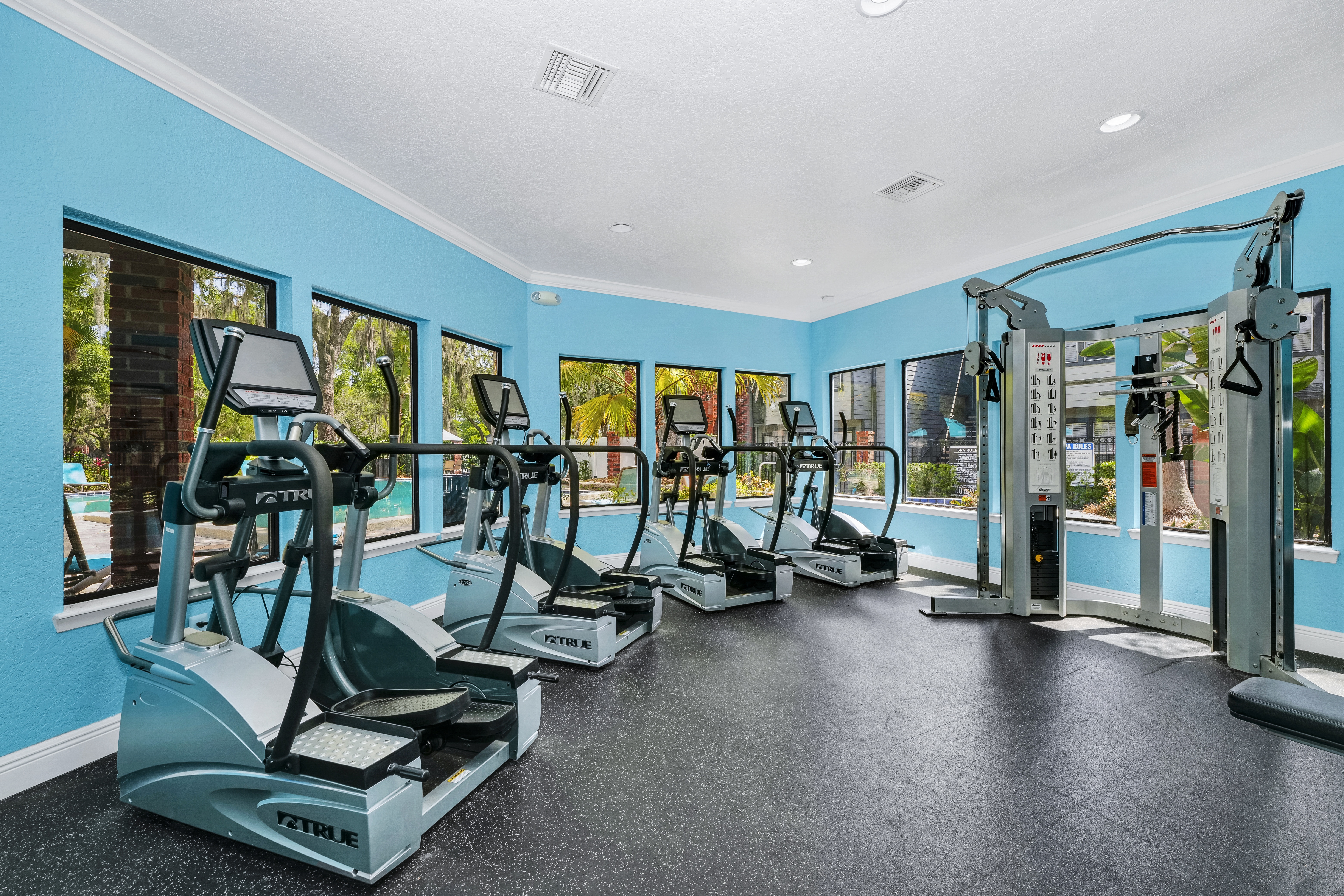 Fitness Center at Timberlake Apartments
