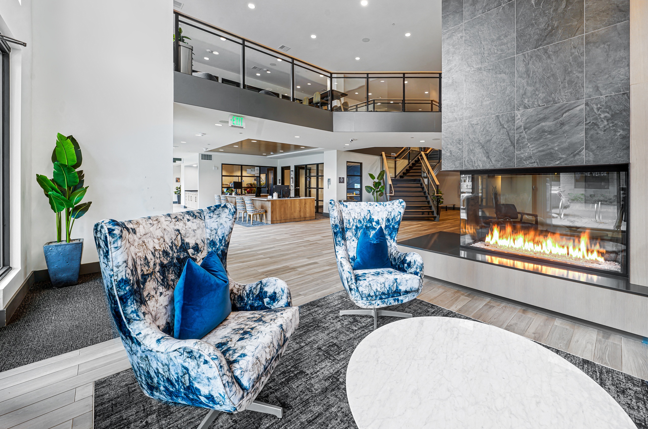 The Verge lobby at The Verge in Auburn, WA.