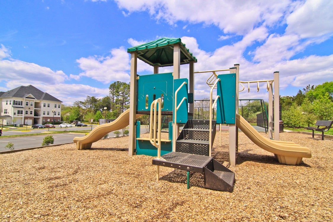 View of playground at Barrington Park