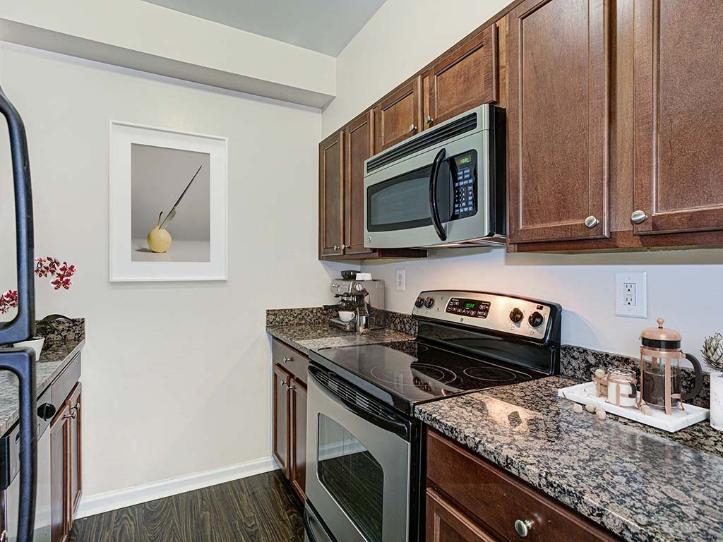 Fully Furnished Kitchen With Stainless Steel Appliances