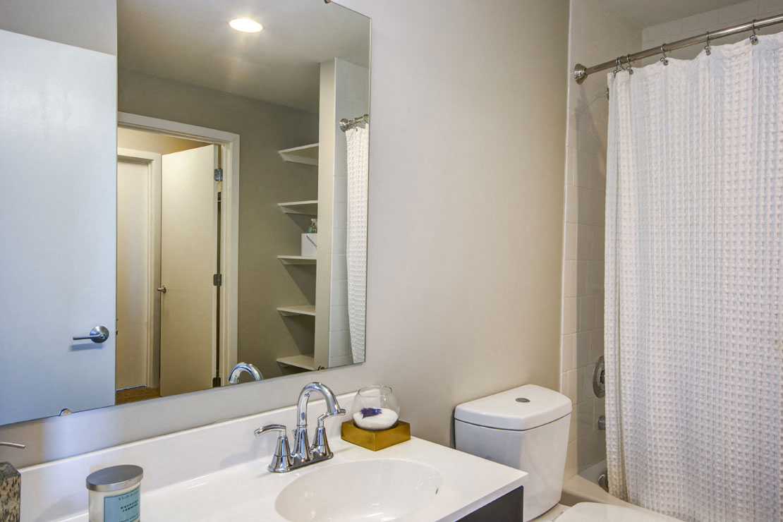Bathroom With Extra Storage Space