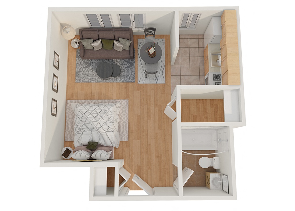 Studio & 1 bedroom in Philadelphia, PA. Parkside Apartments