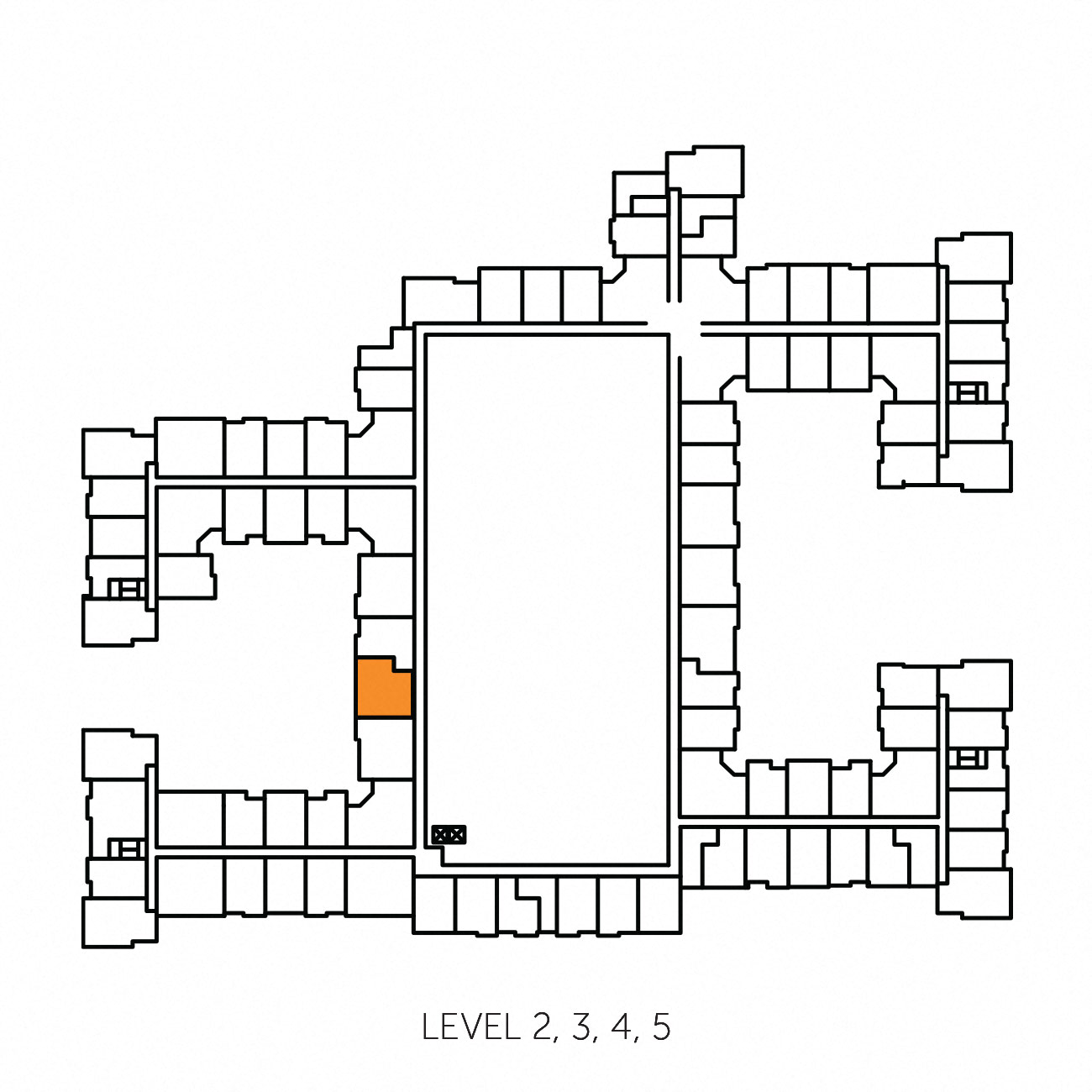 Apartment 3068 keyplan