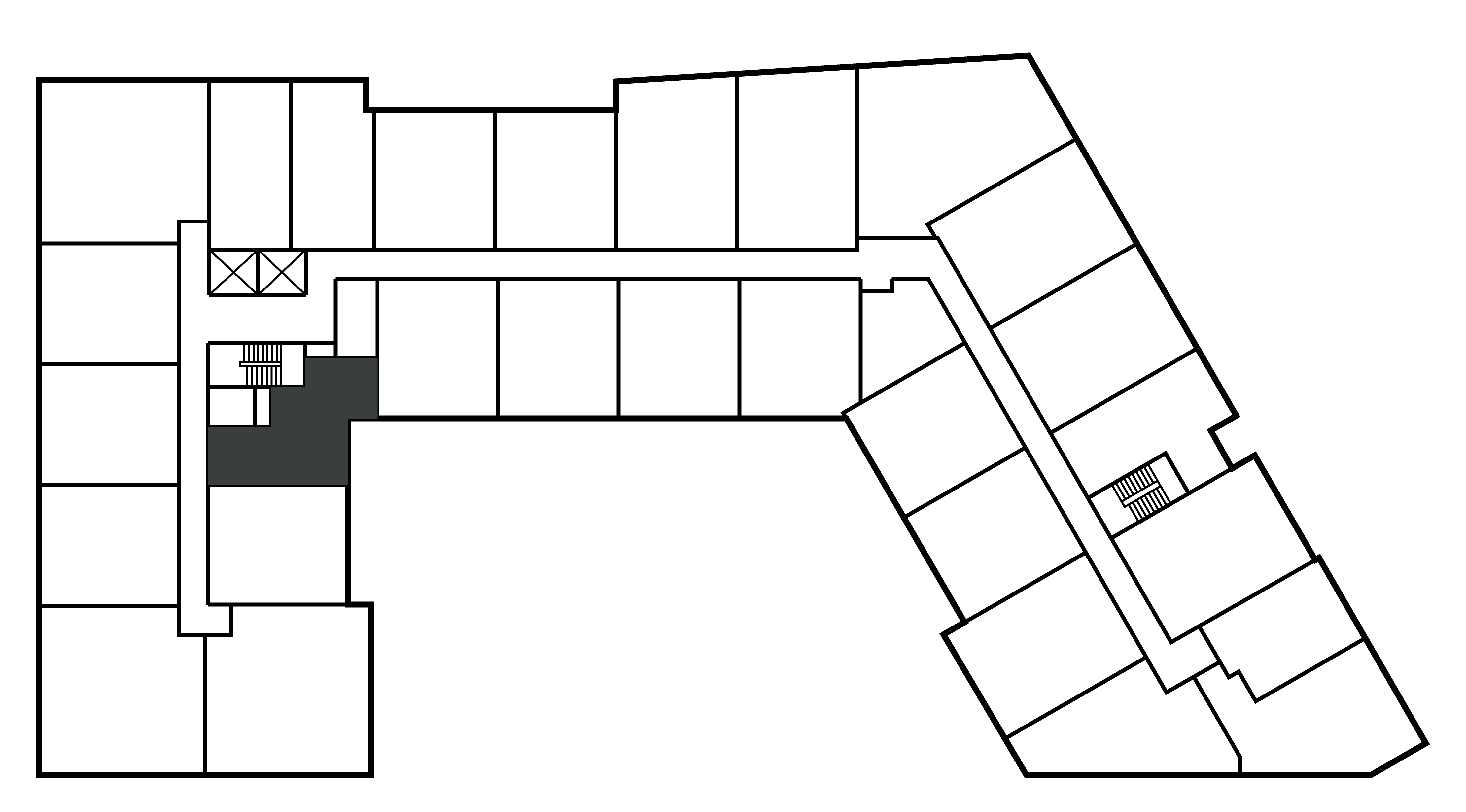 Keyplan of apartment C405