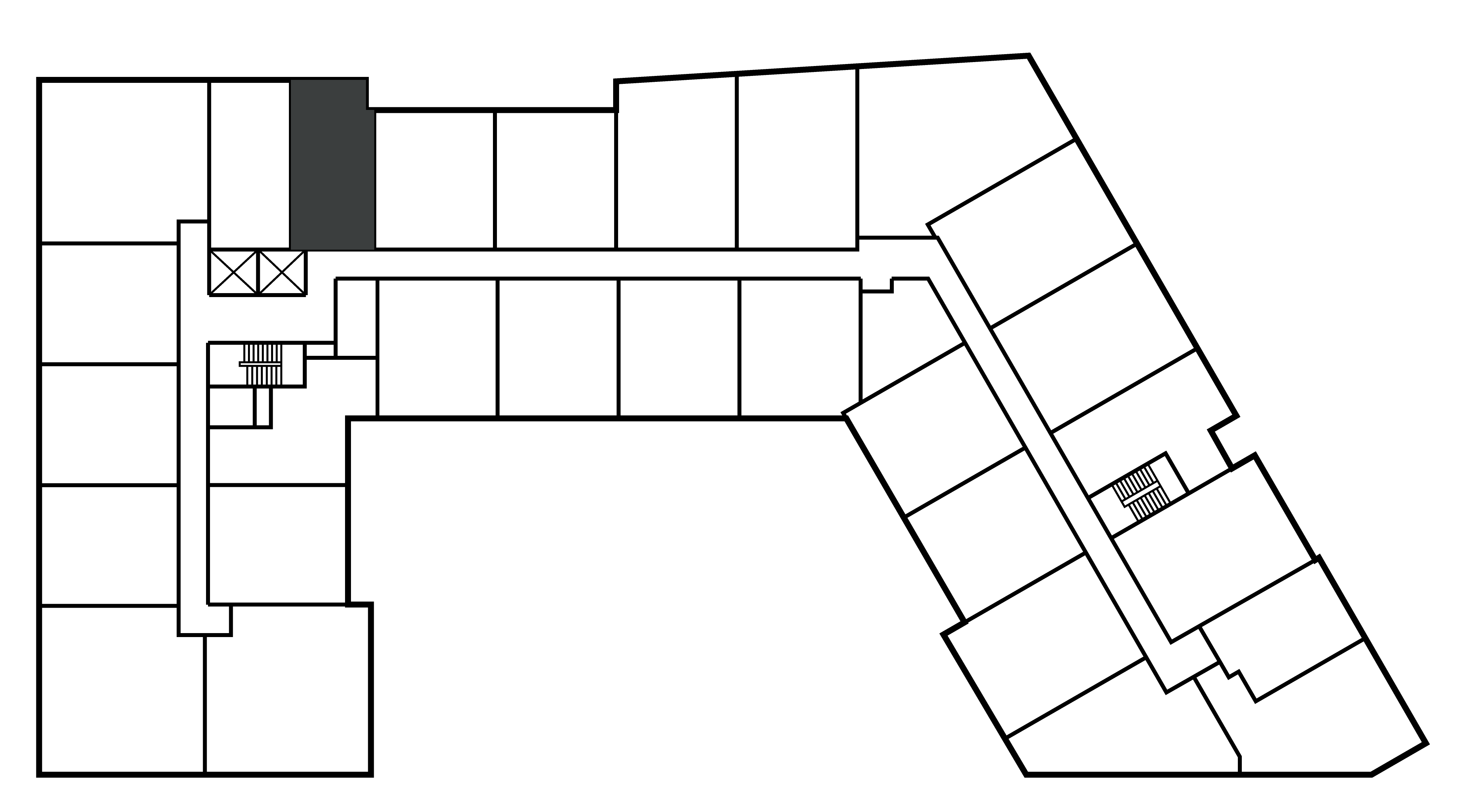 Keyplan of apartment C414