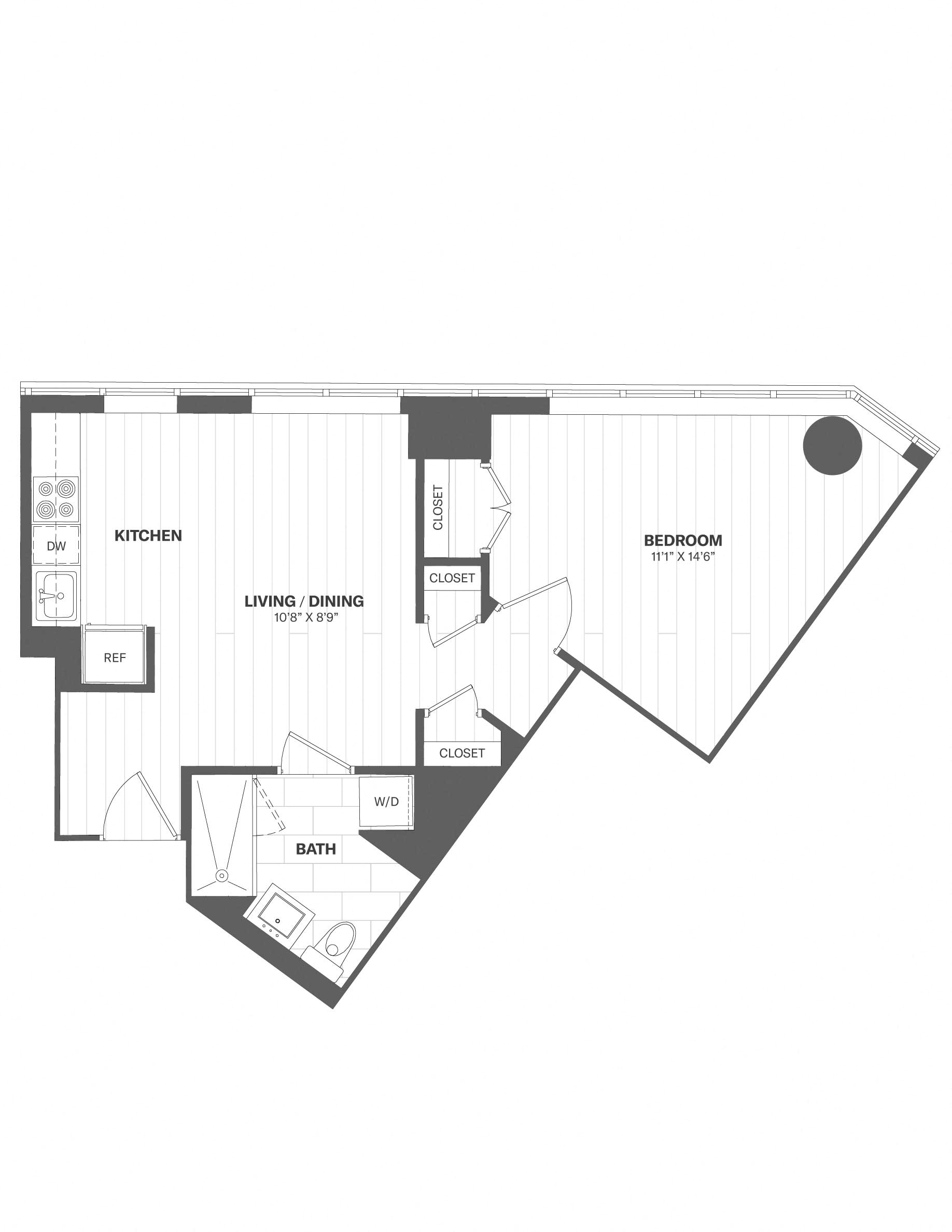 Apartment 1212 floorplan