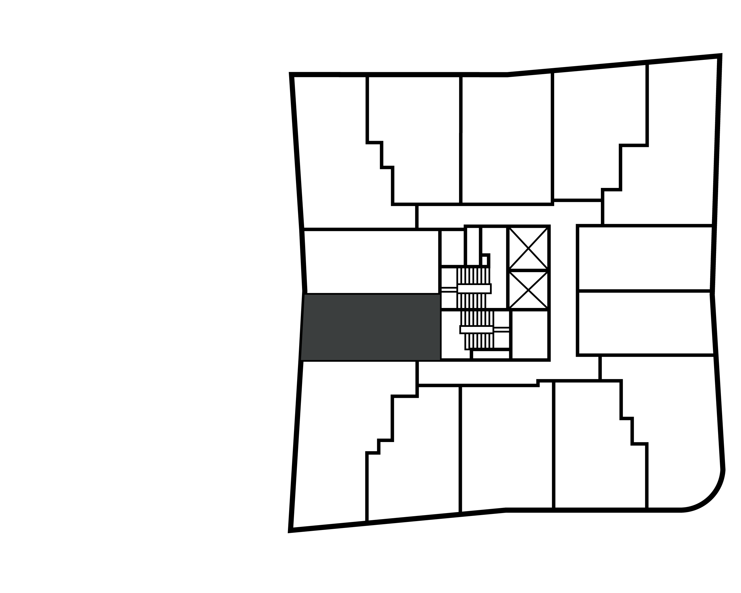 Keyplan of apartment S414