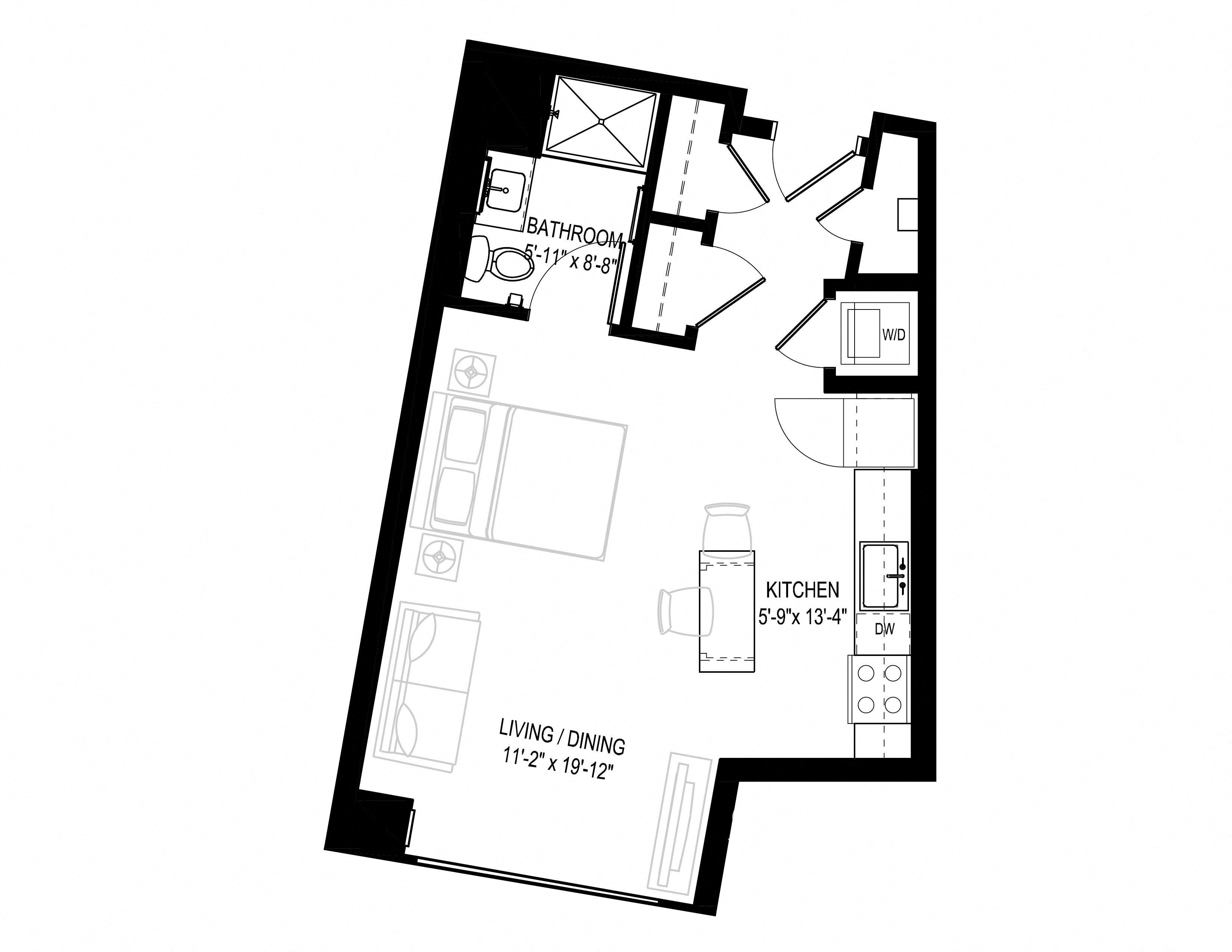 Floorplan image of 1-422