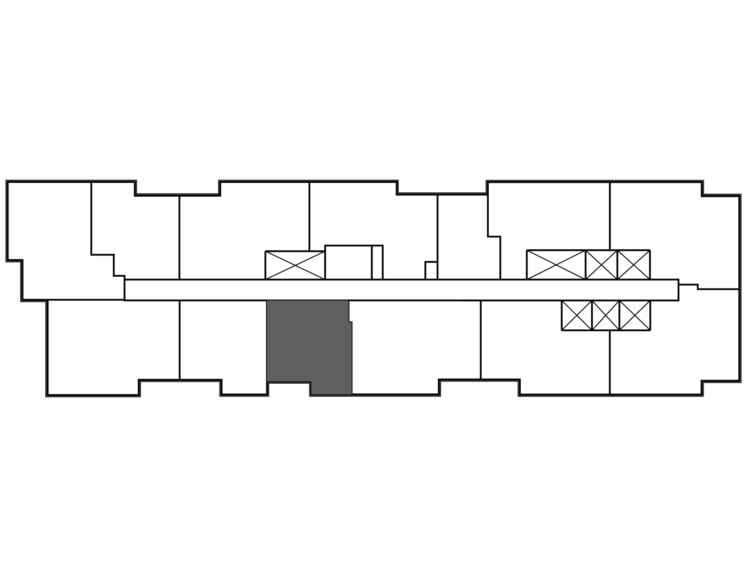 Key plan image of apartment 2604