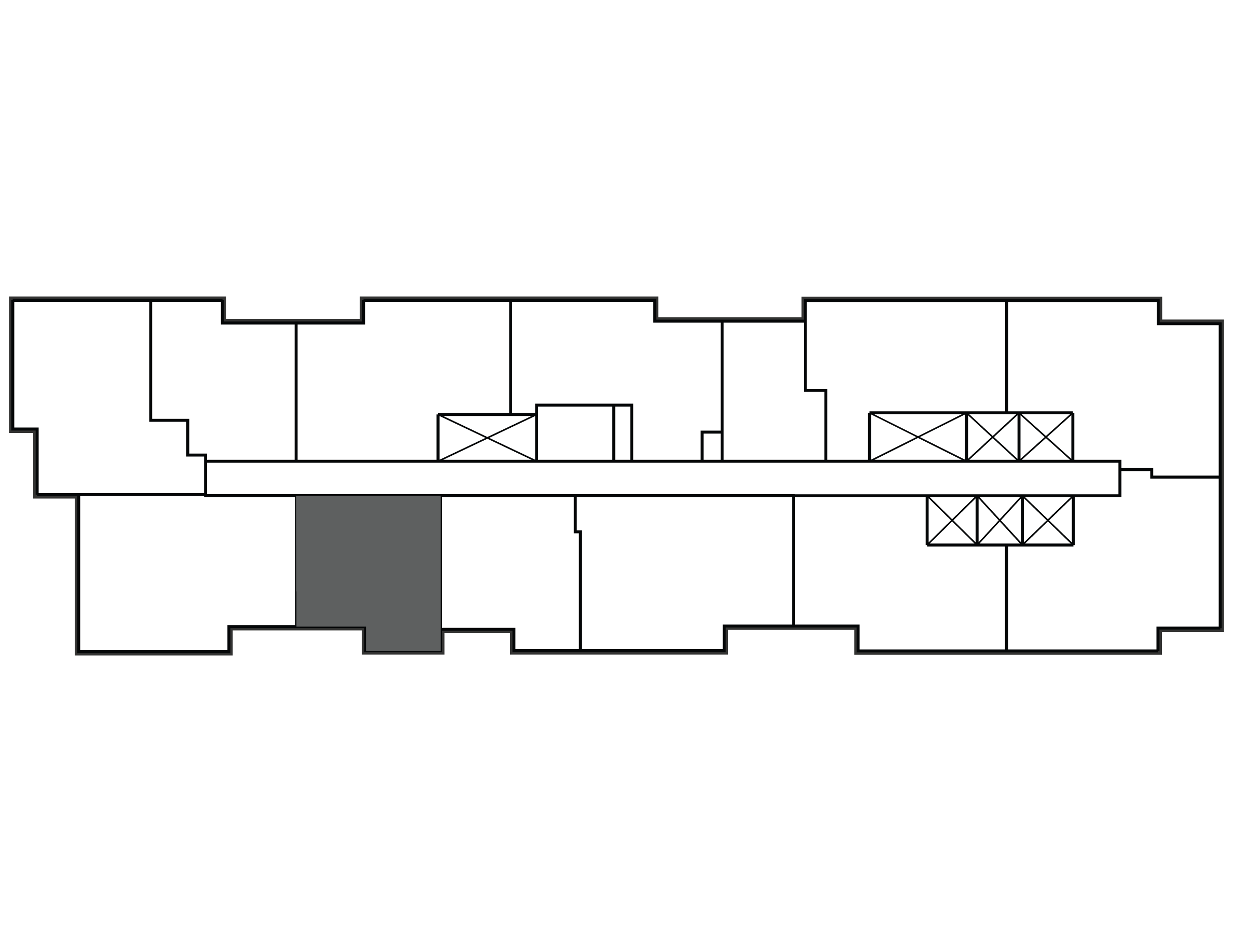 Key plan image of apartment 2105