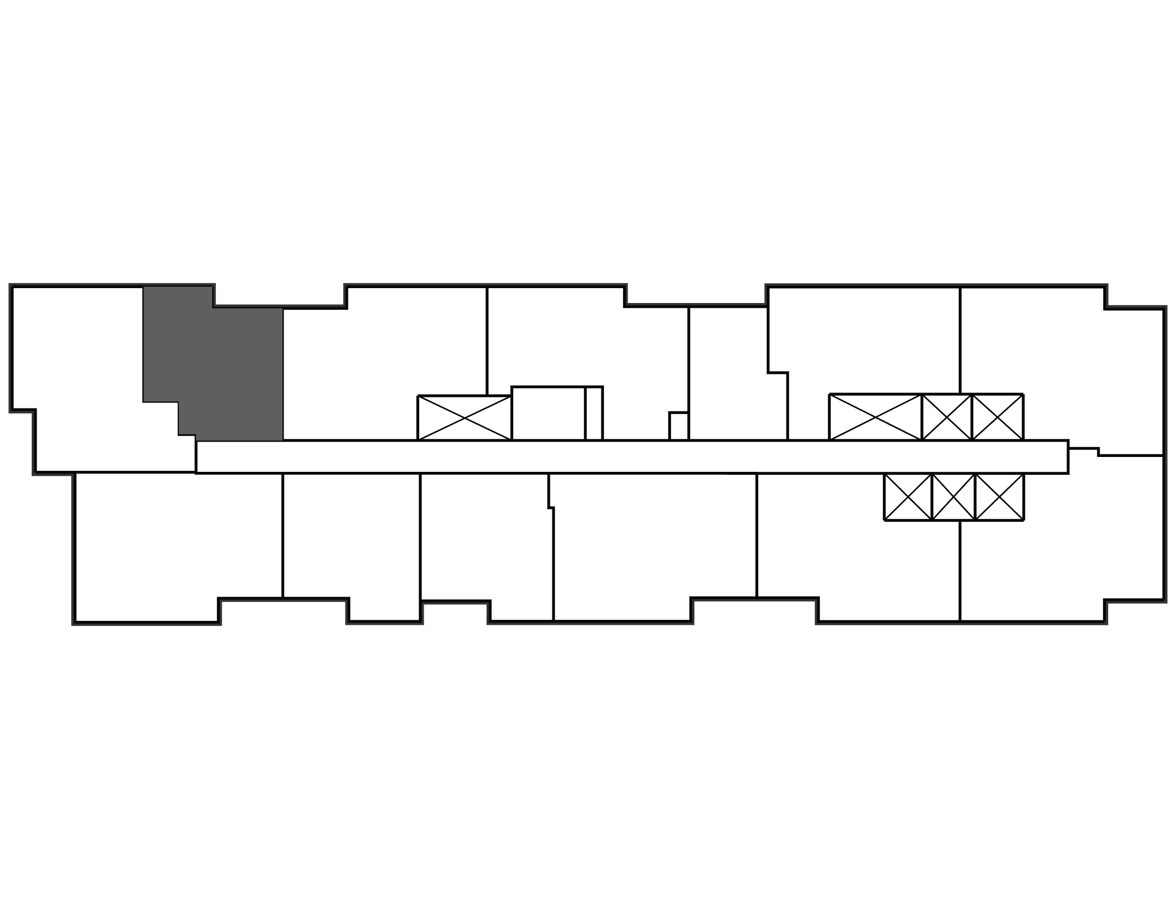 Key plan image of apartment 2208