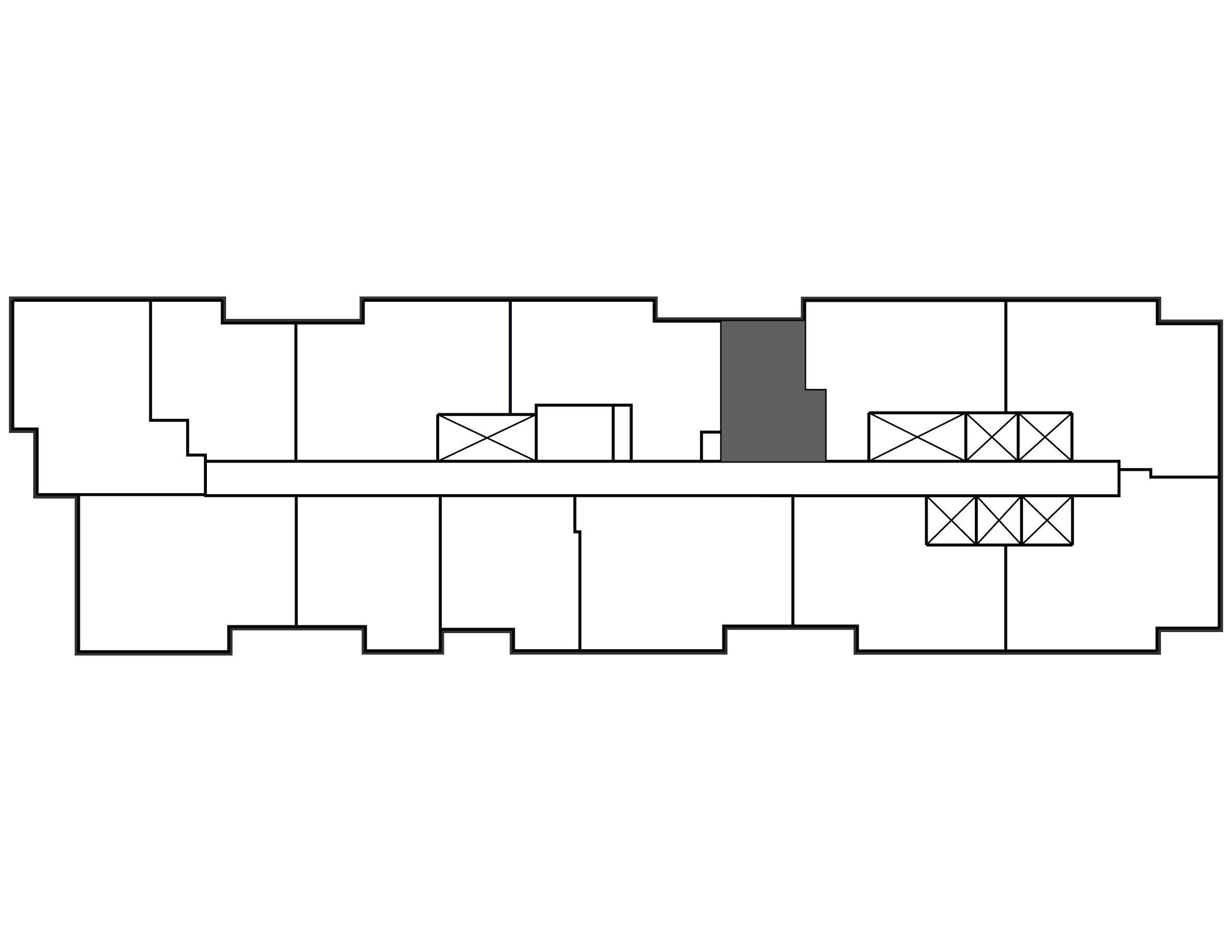 Key plan image of apartment 2211