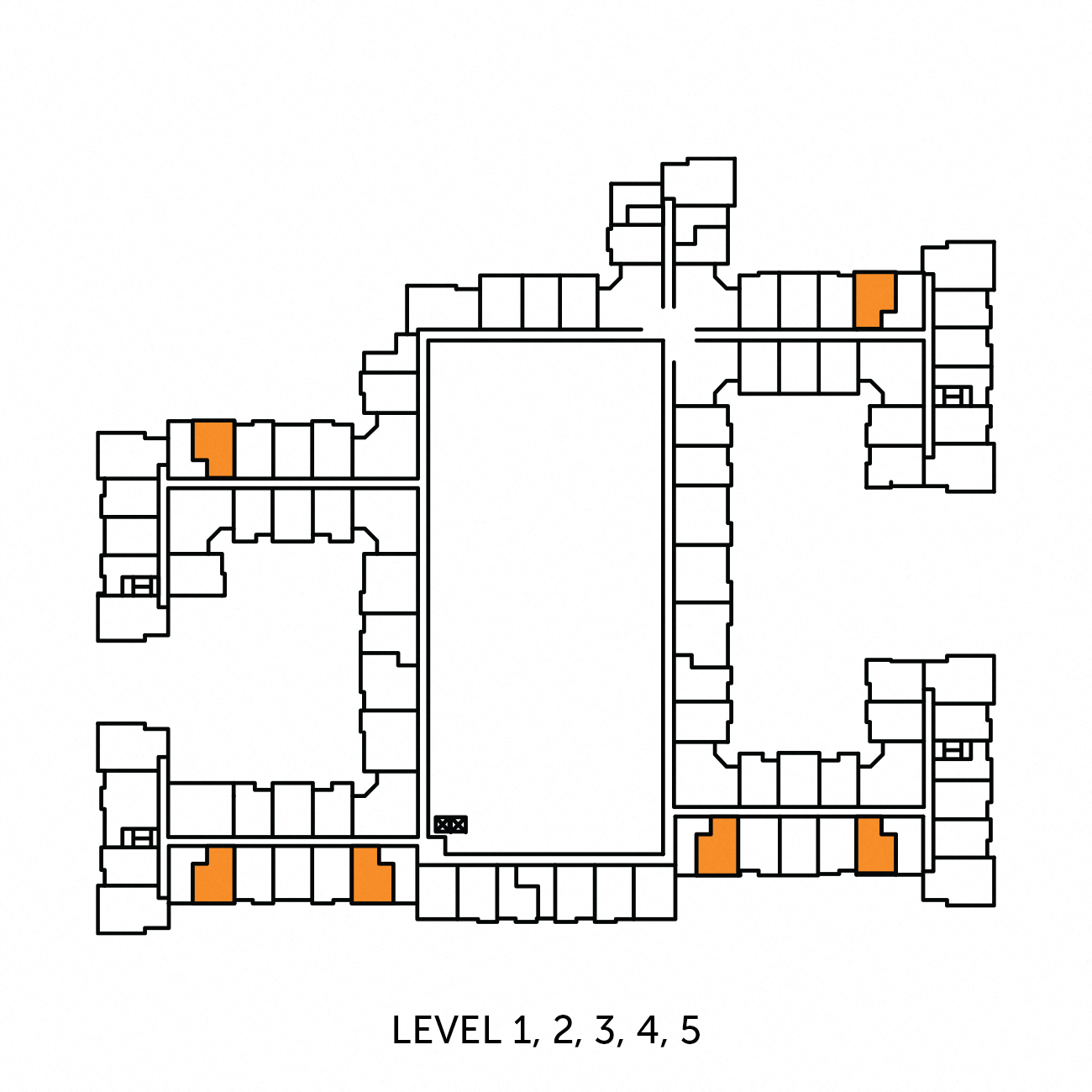 Apartment 1052 keyplan