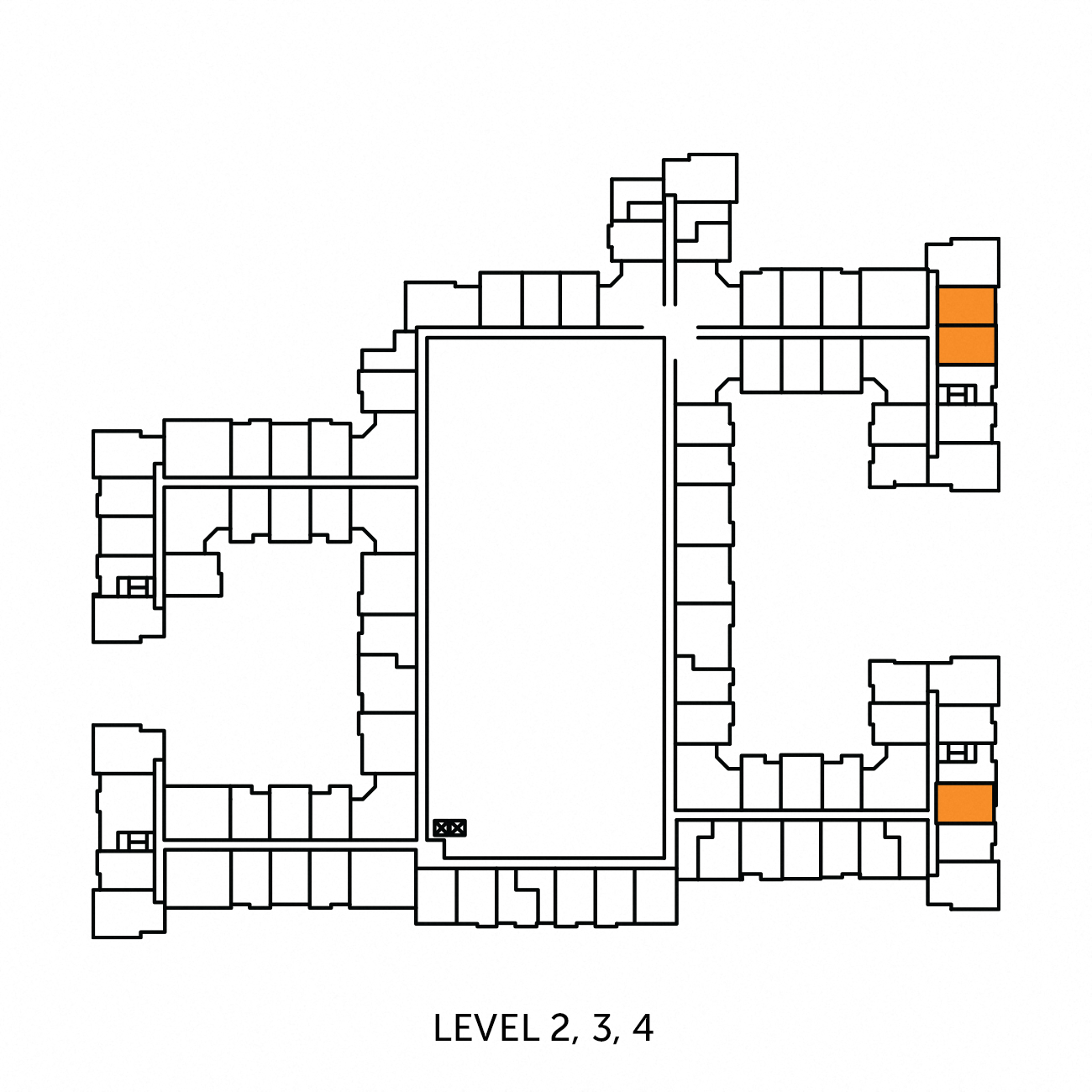 Apartment 3006 keyplan