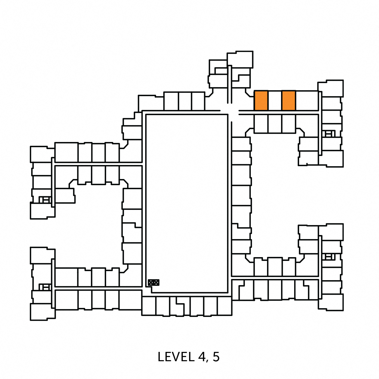 Apartment 4101 keyplan