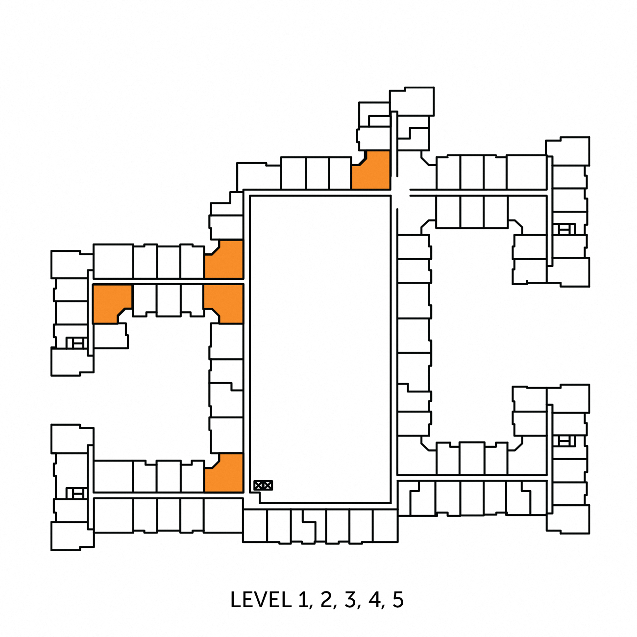 Apartment 2087 keyplan