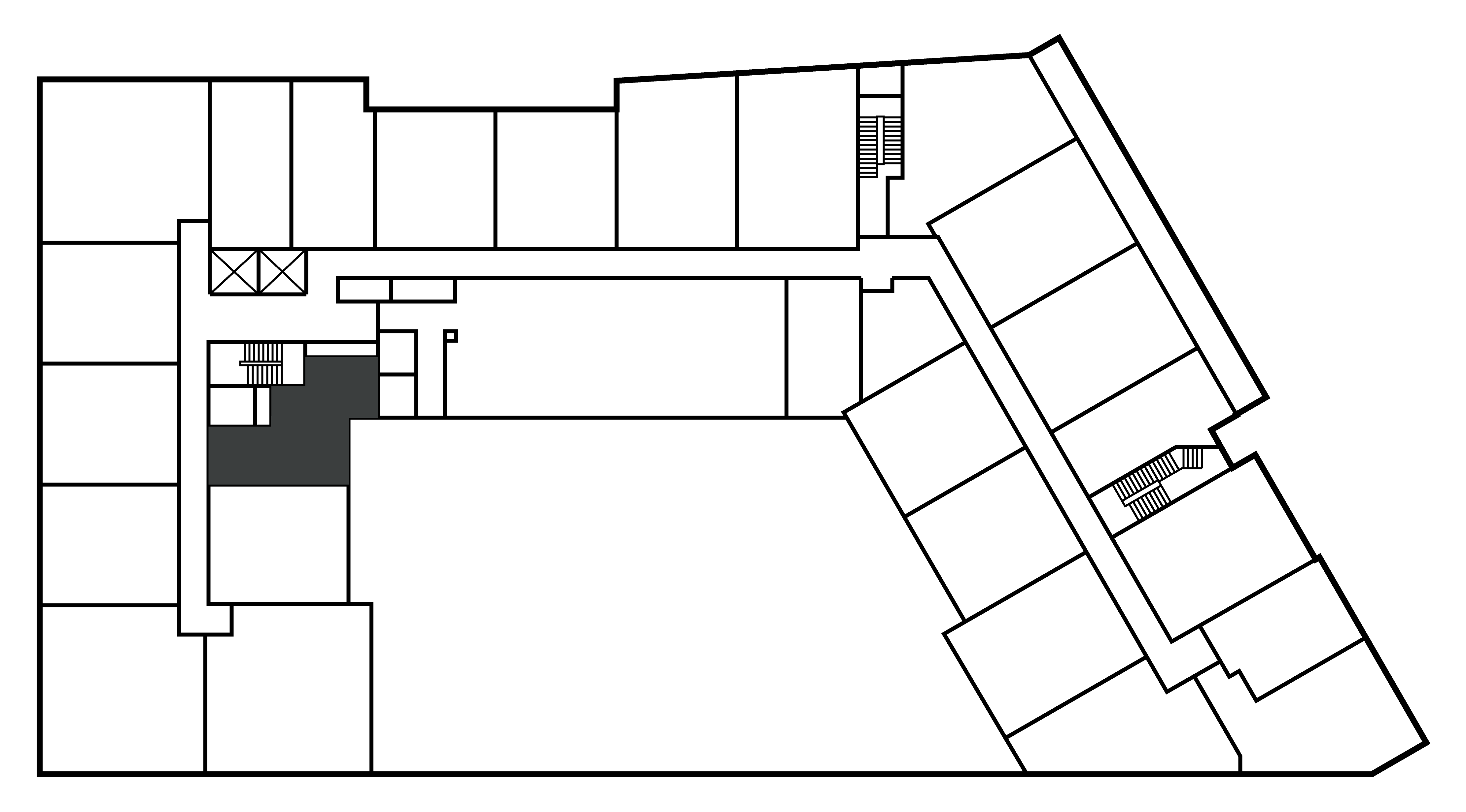 Keyplan of apartment C205